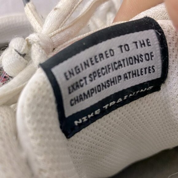 Vintage Nike Impax Atlas 2 White Red Lace Up Trainers Athletic Sneakers 8 - Picture 9 of 15